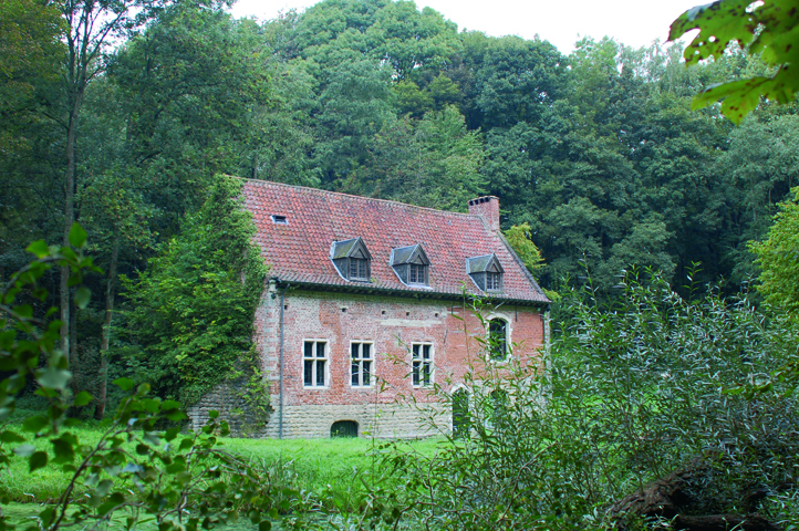 V.l.n.r. Slottoren M. Gotische zaal + cel R. Bakhuis